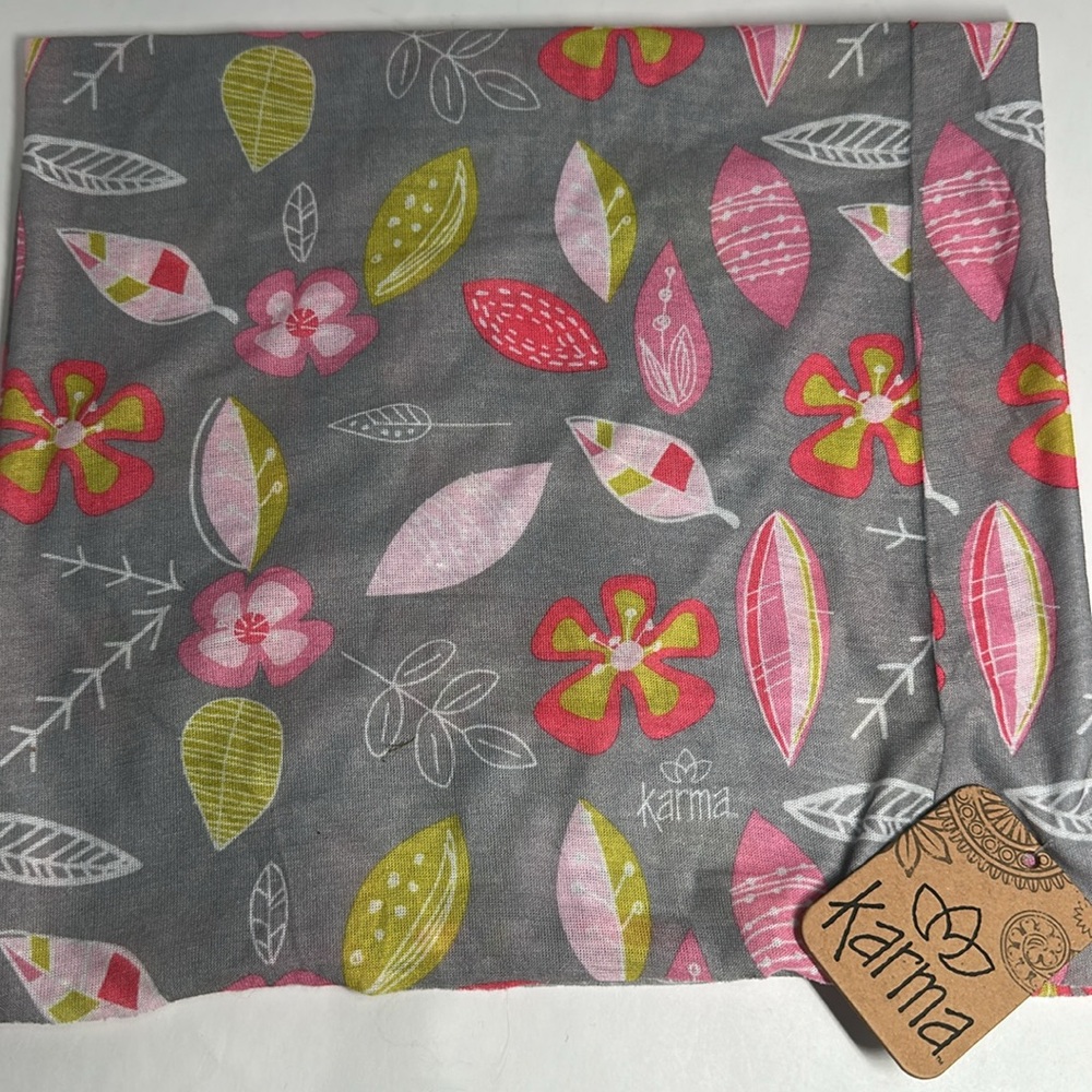 Karma Wide Leaves Headband - #1029 - Picture 2 of 5